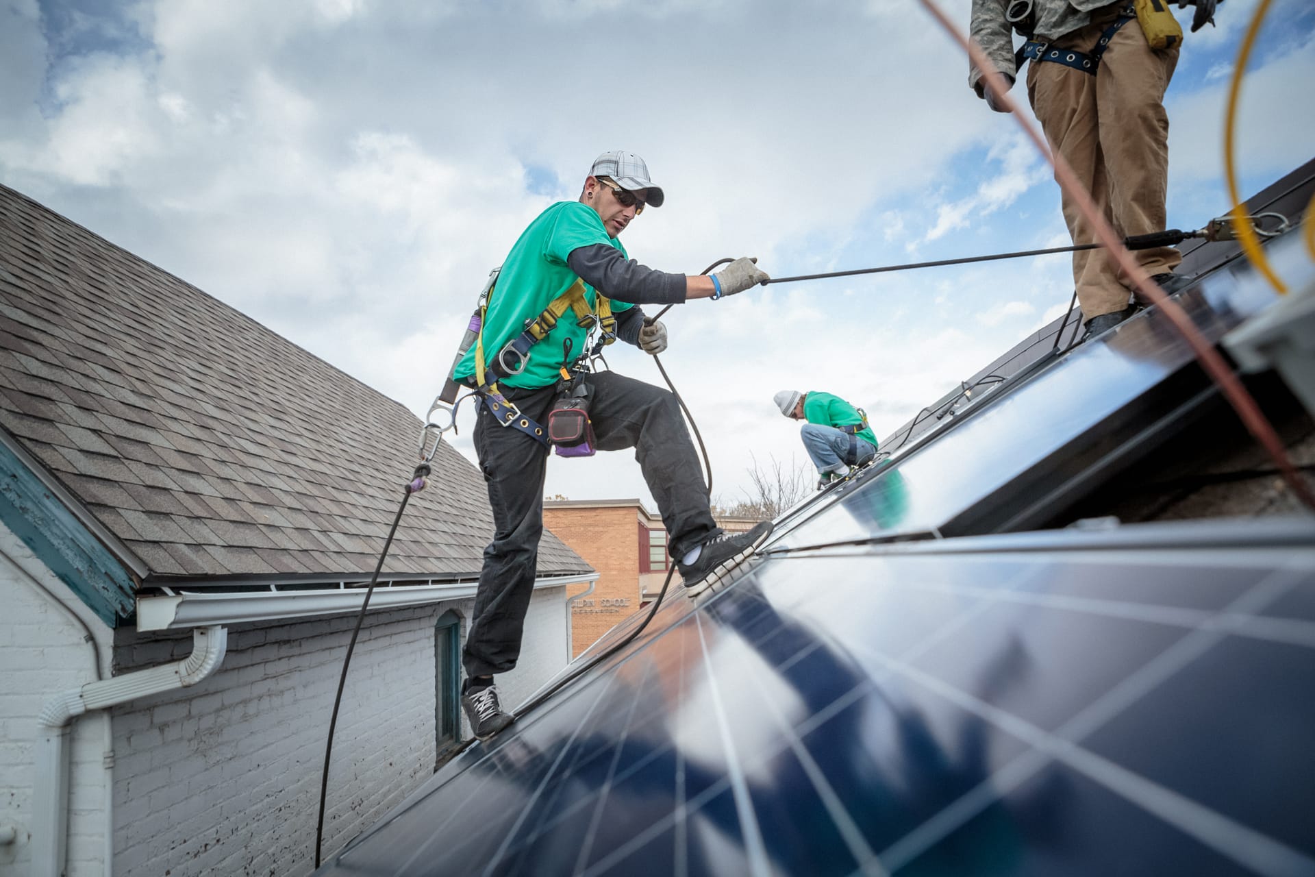 solar panel installation in Shrewsbury 3 Random Image