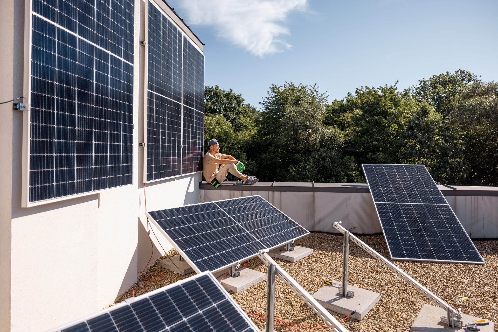 commercial solar panels in Bracknell 11 Random Image